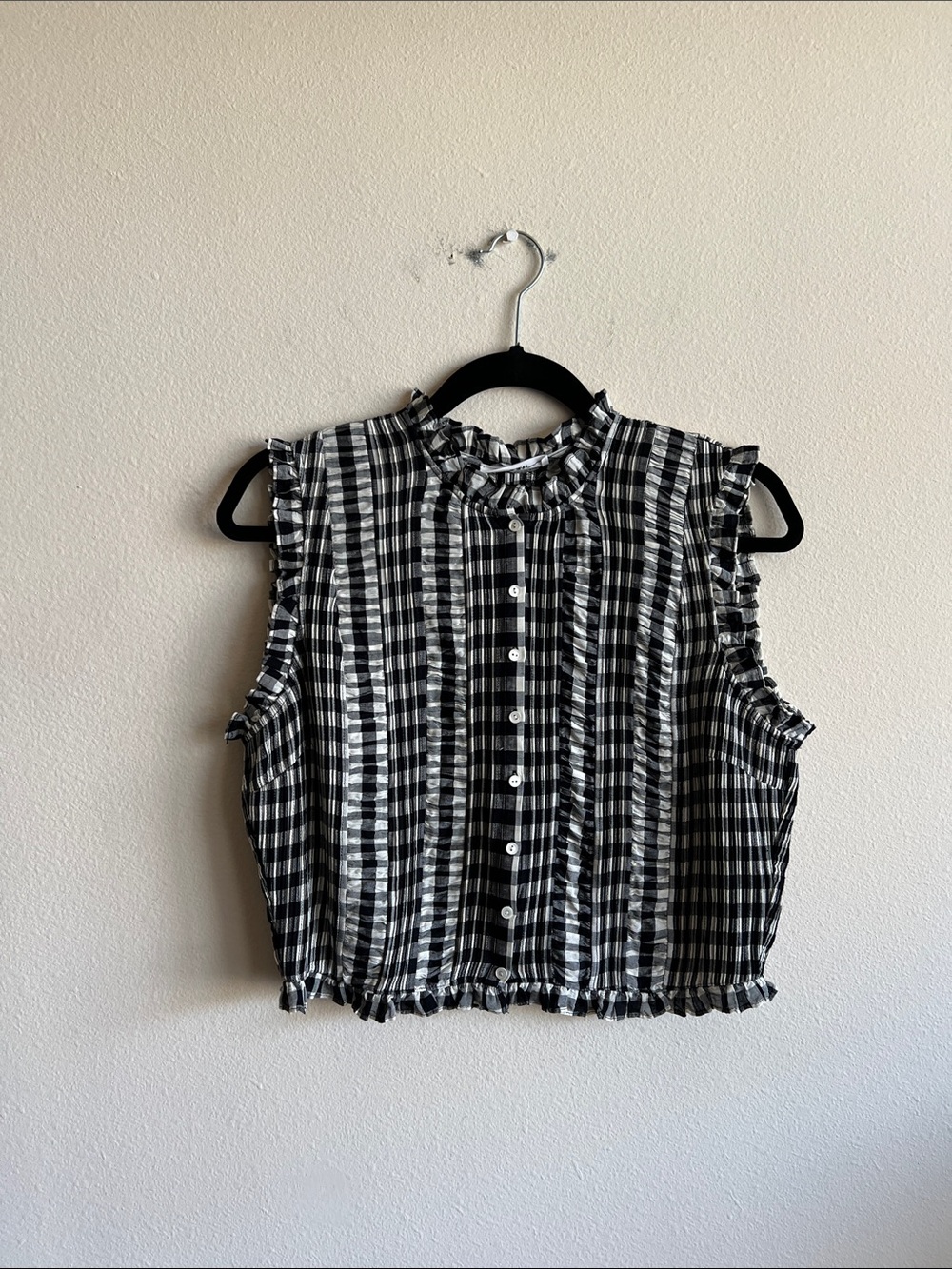 Doen Harietta Top Marilyn Gingham - Picture 5 of 8
